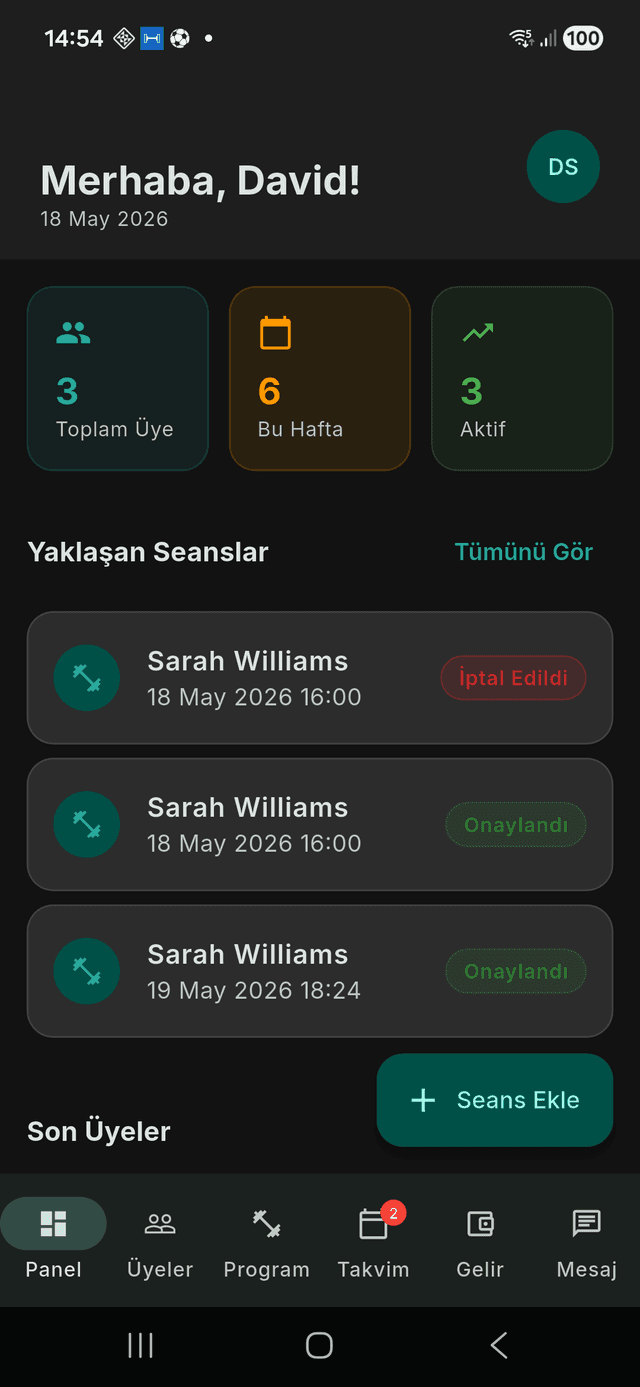 PT Dashboard